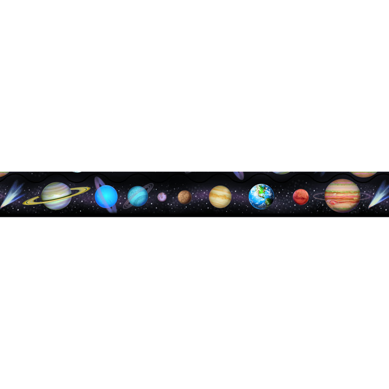 Trimmer Solar System Classroom Border