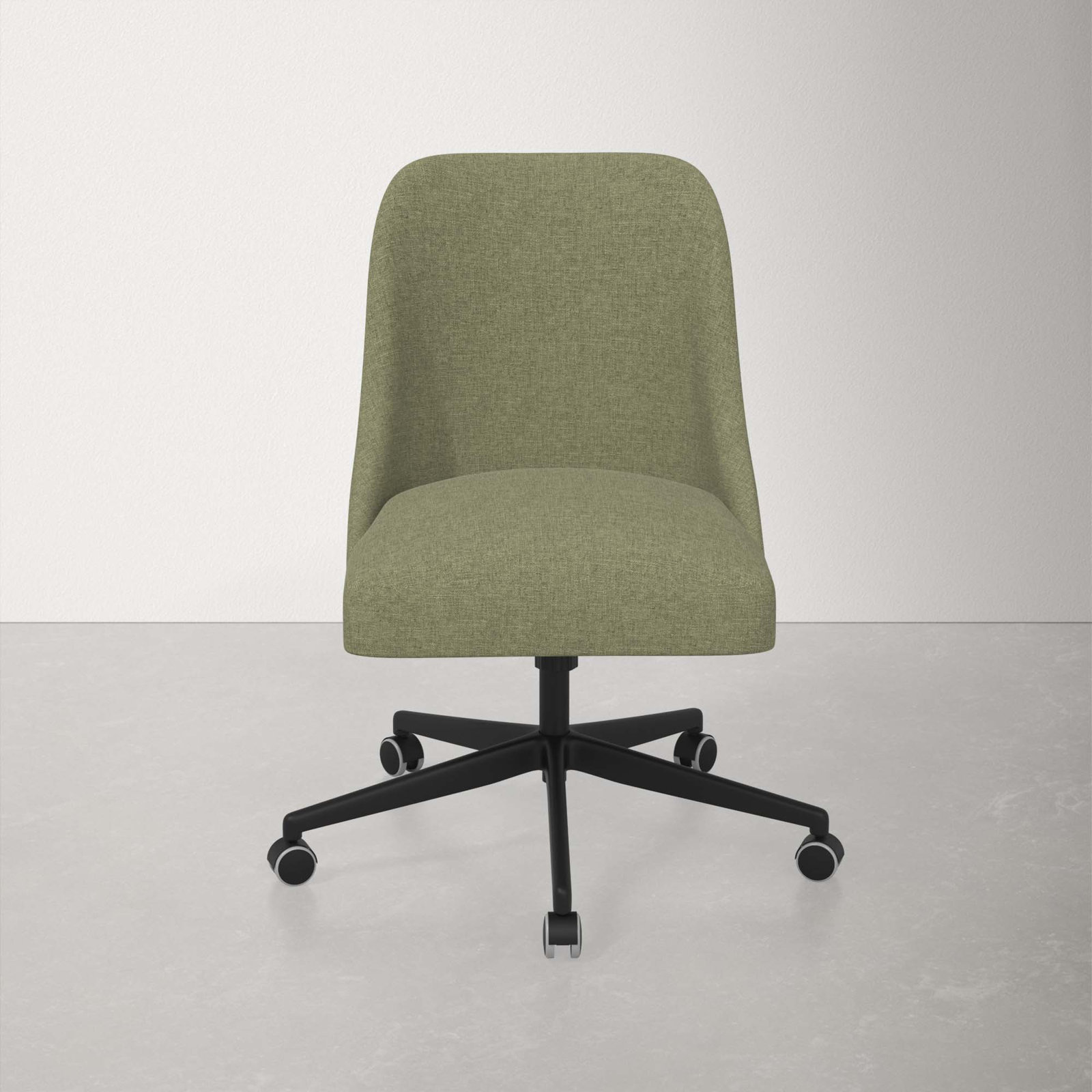 Acosta Office Chair, Zuma Laurel Textured Linen
