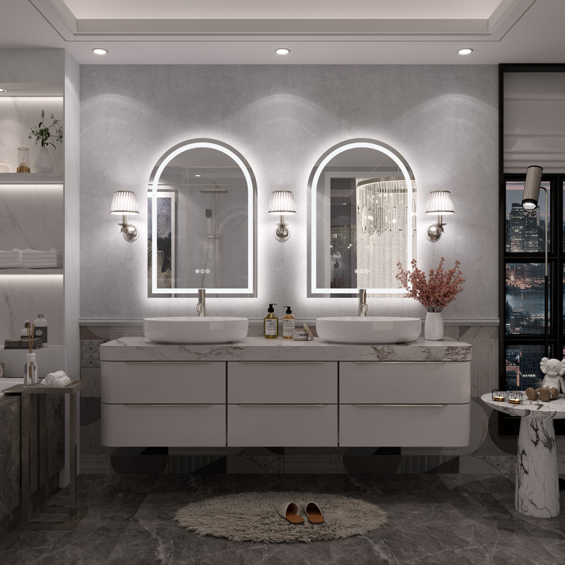  Miroir de salle de bain Molly, 30 po x 22 po