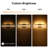24" Integrated Dual Light Bar, Dimmable LED Vanity Light with 3 Adjustable Color