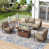 Brown Cushion/Brown Frame selected