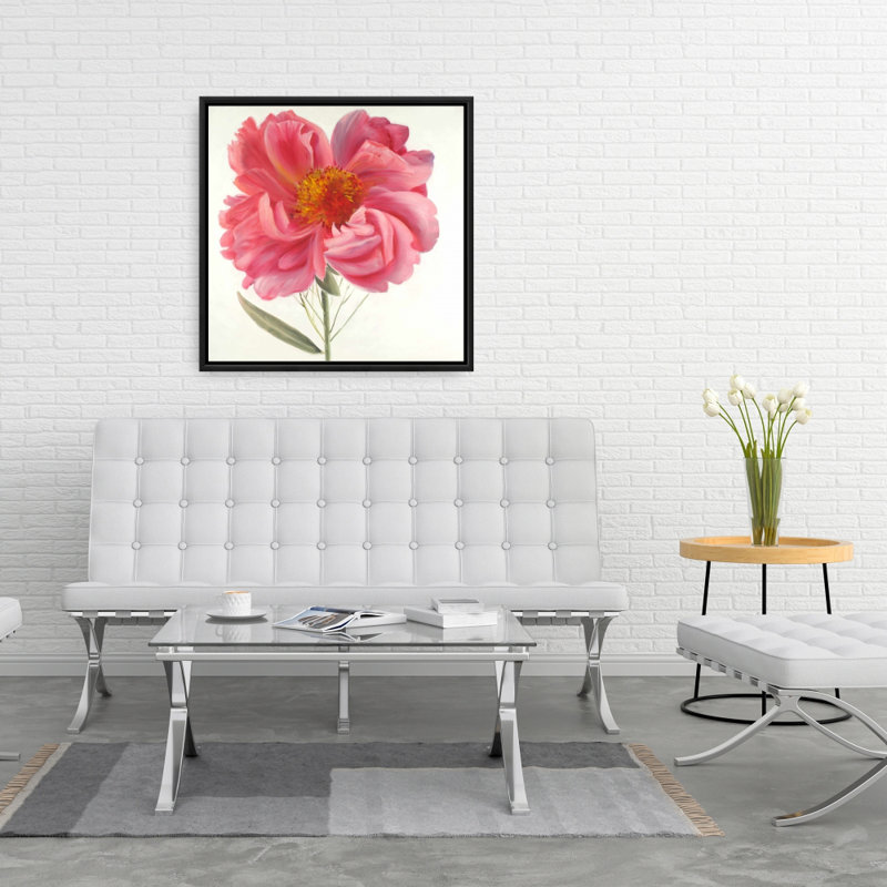 " Pink Peony Flower "