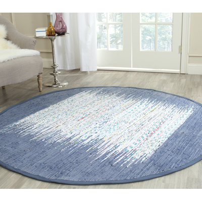 Aitken Hand Woven Cotton Abstract Rug