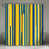 Bleu foncé / jaune moyen