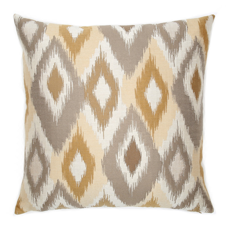 Avila Square Pillow Cover & Insert, Stone, 26" x 26"