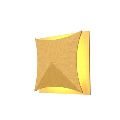 Facetada 1 - Light LED Flush Mounted Sconce
