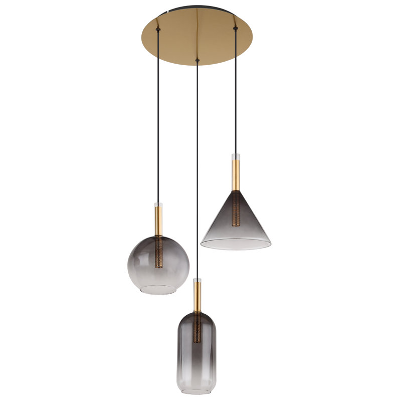 Anura 3 - Light Brass Pendant