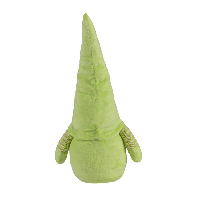 Gnome de printemps 12 po, Vert/blanc