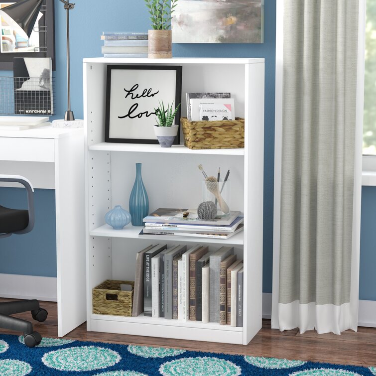Corner Cube Bookshelf White - Room Essentials™