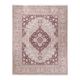 Classic One-of-a-Kind 8'1" X 10'2" Hand Knotted Area Rug