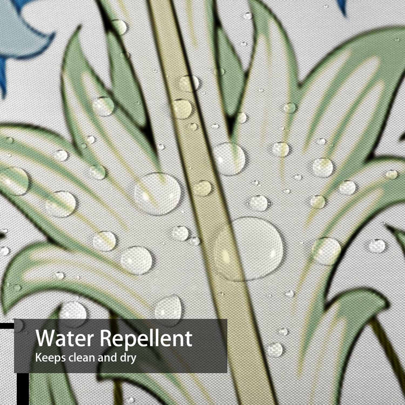 Rideau de douche Floral, L 72 po x l 72 po