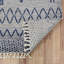 Tapis unique en laine noué à la main gris nouvel âge 7 pi 10 po x 10 pi 4 po Orrtanna