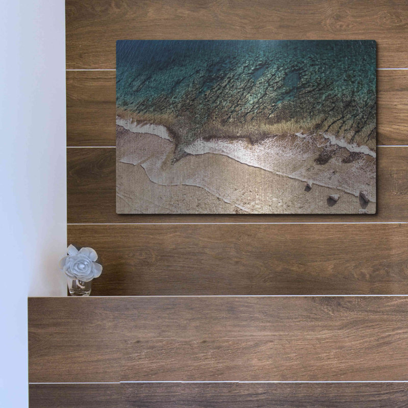 «Sand And Sea» par Debra Van Swearingen, H 12 po x l 16 po
