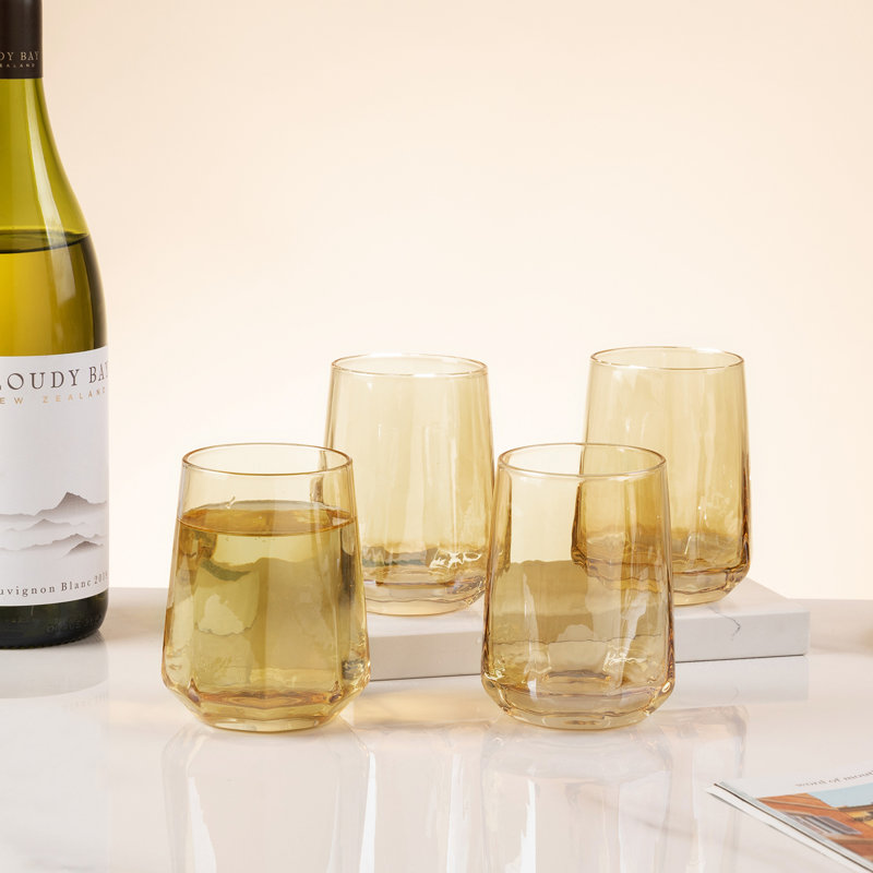 4 Piece 355ml Drinking Glasst Set