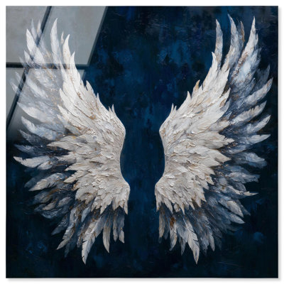 «Angel Wings on Navy» par Christian Remedy