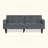 Velvet Futon Couch Convertible Folding Sofa Bed Tufted Couch-78483424