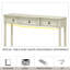 Console de rangement en bois Rakhi avec tiroirs saillants et longue tablette-625991820