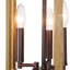 Lustre géométrique unique à 3 lumières Ifor