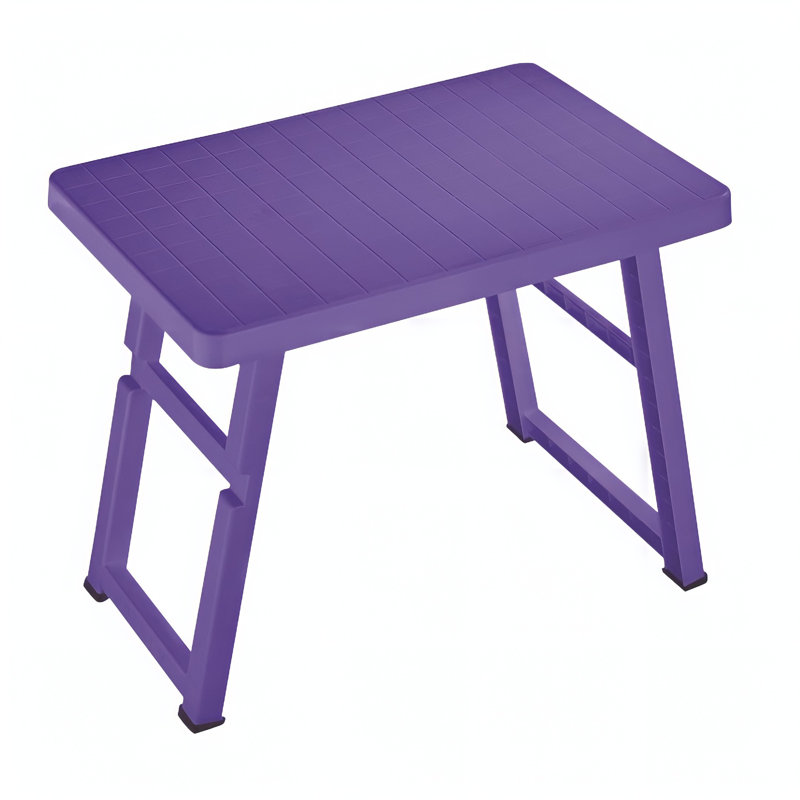 28.15'' Rectangular Folding Table, Purple