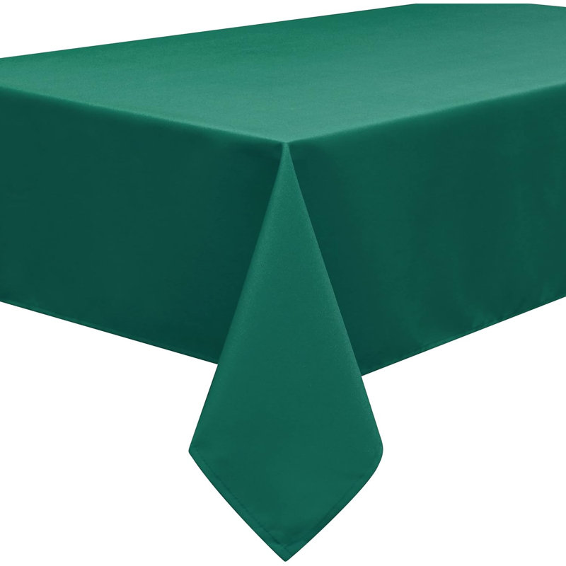140×180cm (55×70in) Rectangular Premium Fabric Tablecloth, Teal