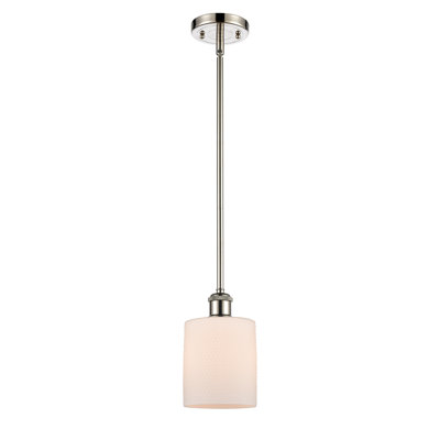 Luminaire suspendu cylindrique 1 lumière Leilani