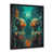 Black Closed Corner Framed