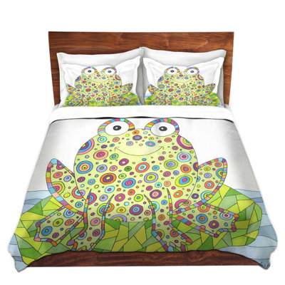 The Cheerful Frog Duvet Cover Set
