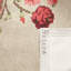 Tapis intérieur / extérieur en polyester tissé à la machine Mehvish - rouge / beige / vert-1206753386