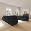 Canapé modulaire réversible en U 10 pièces 10 pièces-32410658