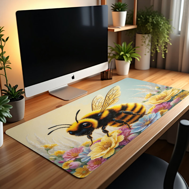 Polyester Desk Pad, 23.6x13.8