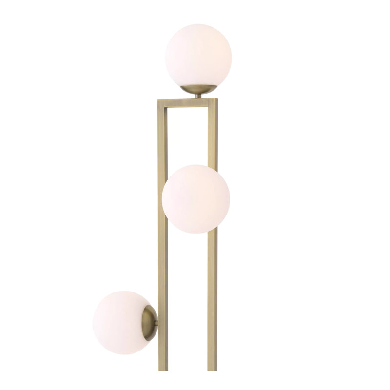Lampe sur pied Pascal, Laiton