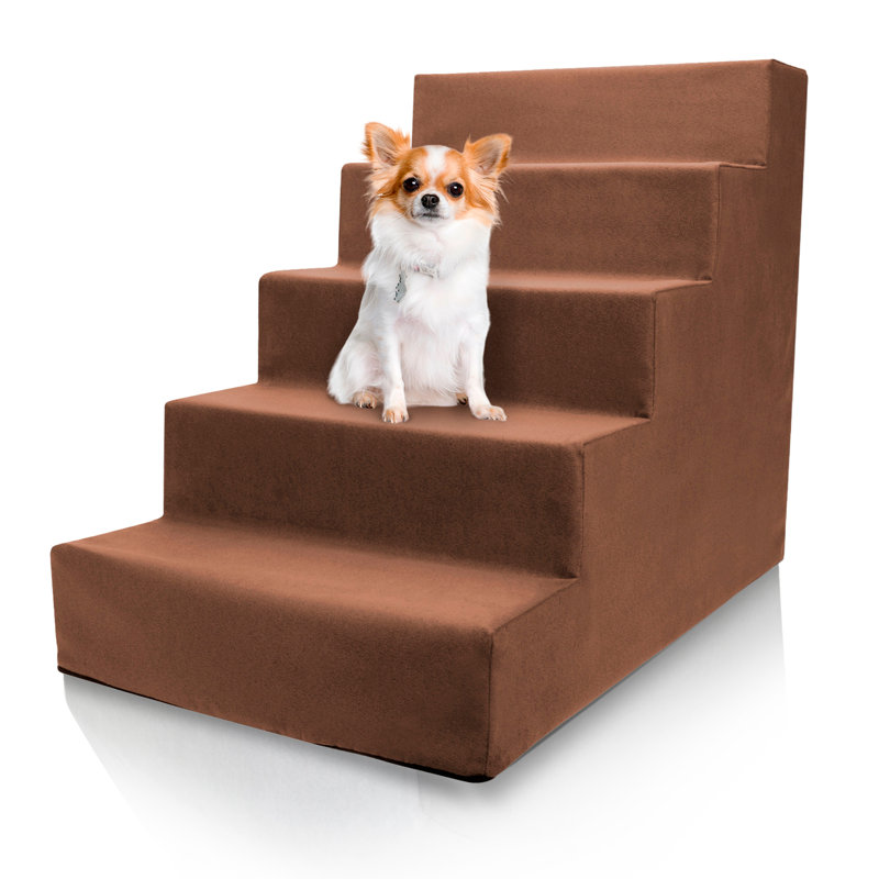 Grommit Stairs With 5 Steps, Brown