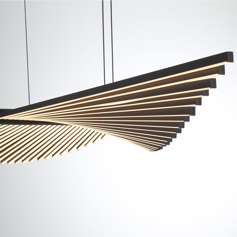 Seraph 1 Light Chandelier, Black