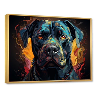 Cane Corso Confidence - art mural chien pour le salon