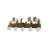 Rustic Lodge 5 - Light Dimmable Vanity Light