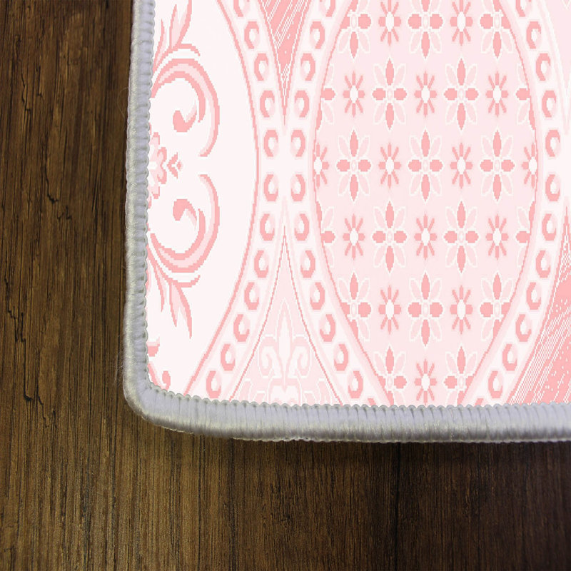 Stylish Hall Carpet 2.6 x 4.9 Feet, 100% Polyester with 8 mm Pile Height | Antibacterial, Non-Slip PVC Felt Dot Underside | Machine Washable, 3D Digital Printing | Perfect for Home Entryways & Living Spaces