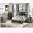 LIVELY BLACK/GOLD NIGHTSTAND