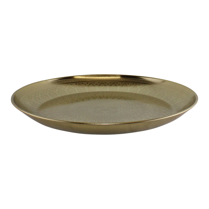 Gul Metal Tray, Gold