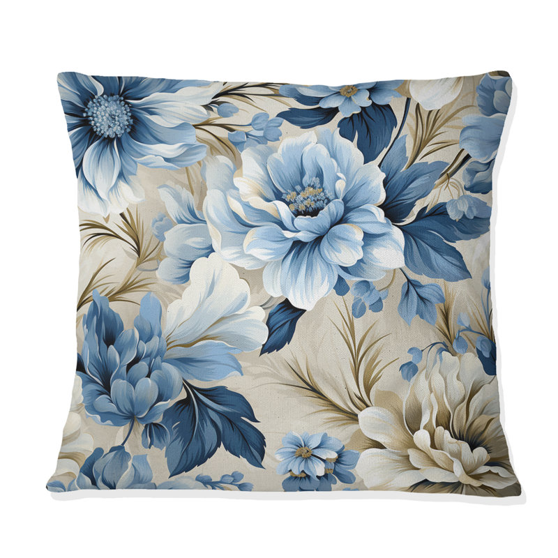 Coussin Coastal Tranquility Victorian, H 18 po x l 18 po