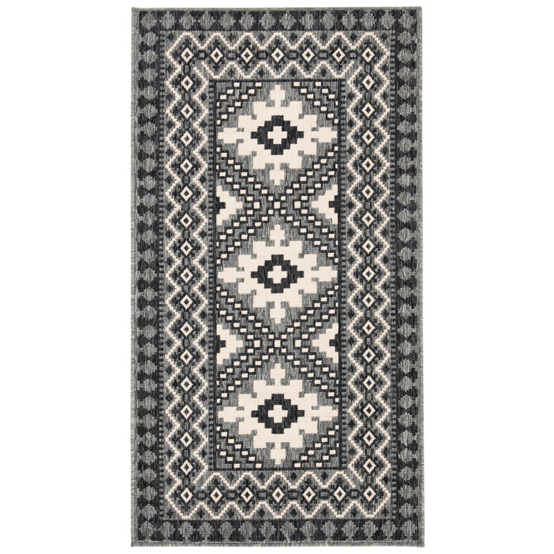 Tapis d'intérieur / extérieur Northpoint Veranda Performance Southwestern, Rectangle 2 pi 7 po x 5 pi