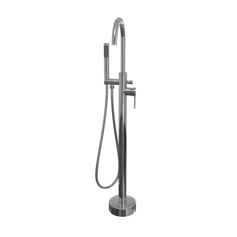 Havana Bathroom Tub Filler with Handshower, Chrome