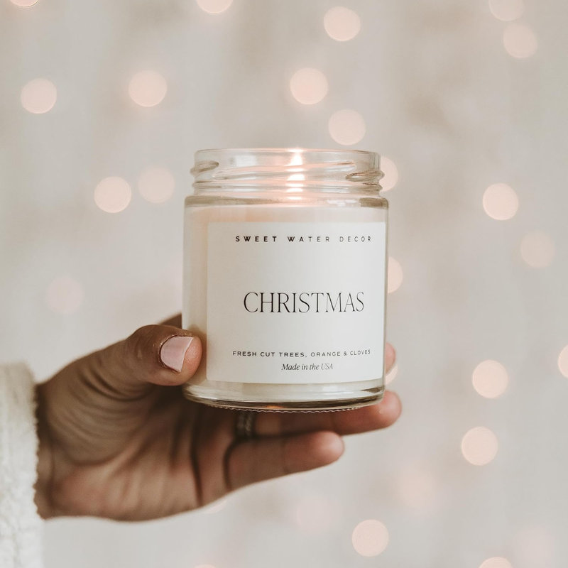 Christmas Scented Jar Candle