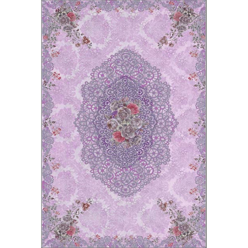 Luxurious Hall Carpet, 100% Velvet Fabric, 39.4 x 78.7 inches | Non-Slip Cotton Sole, 0.4 in Pile Height | Antibacterial, Machine Washable, 3D Digital Printing | Perfect for Home Decor & Comfort