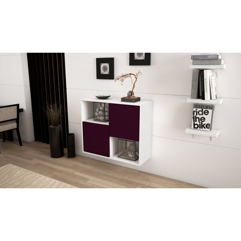 Reddick 92cm Sideboard, Purple