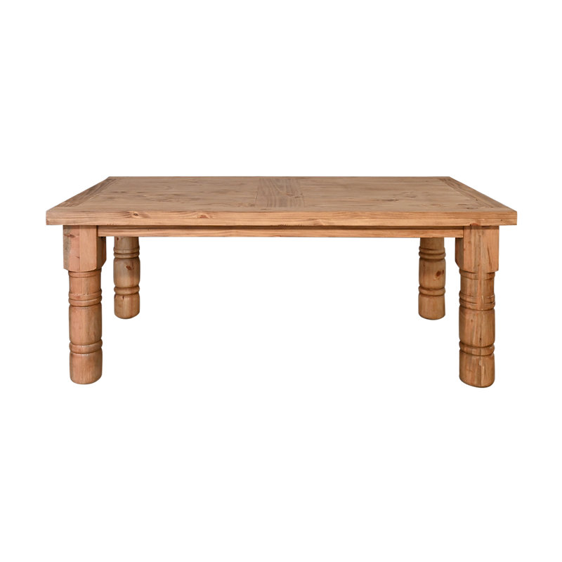 Rectangular Solid Wood Dining Table