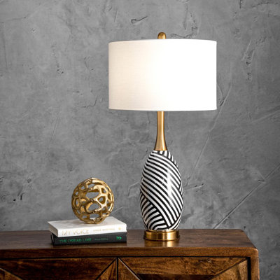 Lampe de table 24 "ivoire