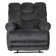 Upholstered Big Man's Lay Flat Recliner with Extended Footrest