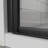 Pivot Bifold Frameless Glass Shower Door 1/4 Inch (6Mm) Tempered Clear Glass Swing Shower Panel In Finish, Reversible Installation