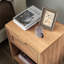 43cm W Manufactured Wood Bedside Table-259856911