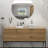 15.69"X13.69" White Ceramic Vessel Bathroom Sink